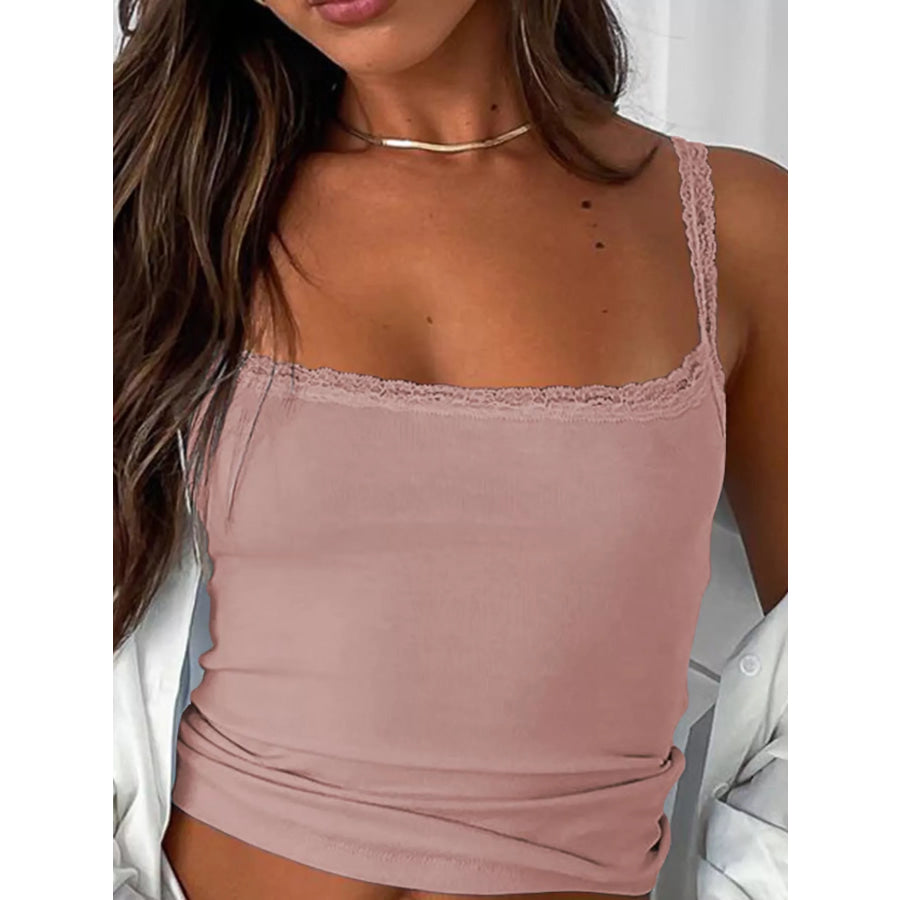 Lace Detail Cami Top Apparel and Accessories
