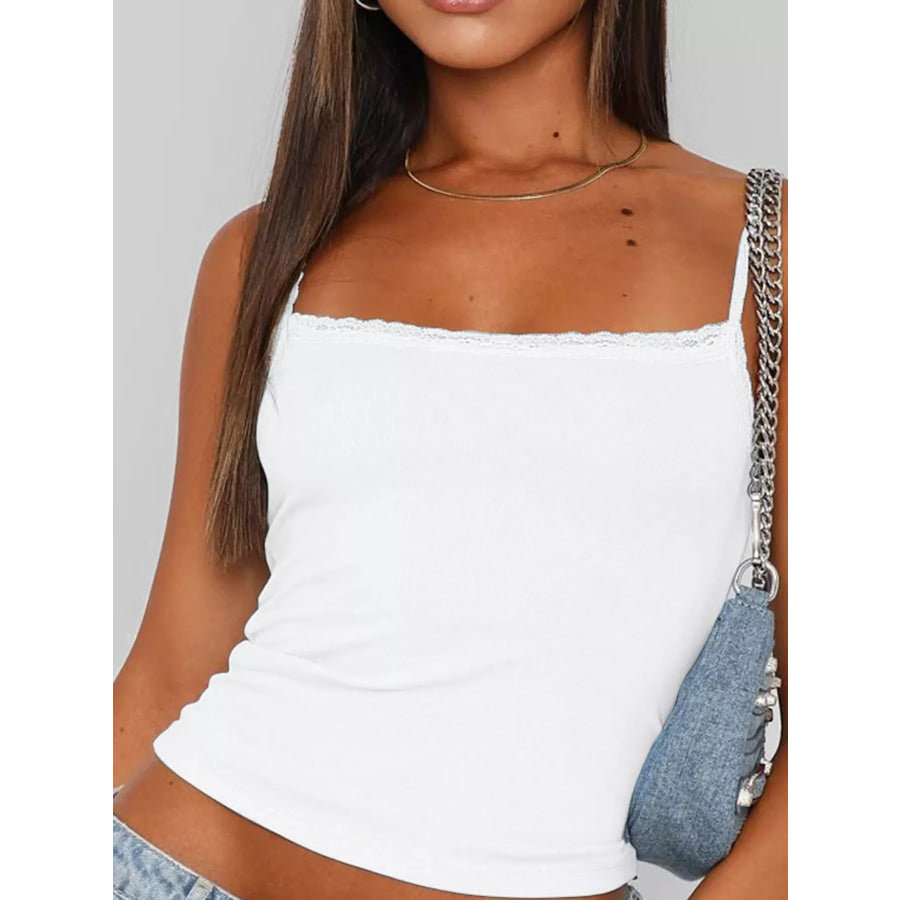 Lace Detail Cami Top Apparel and Accessories