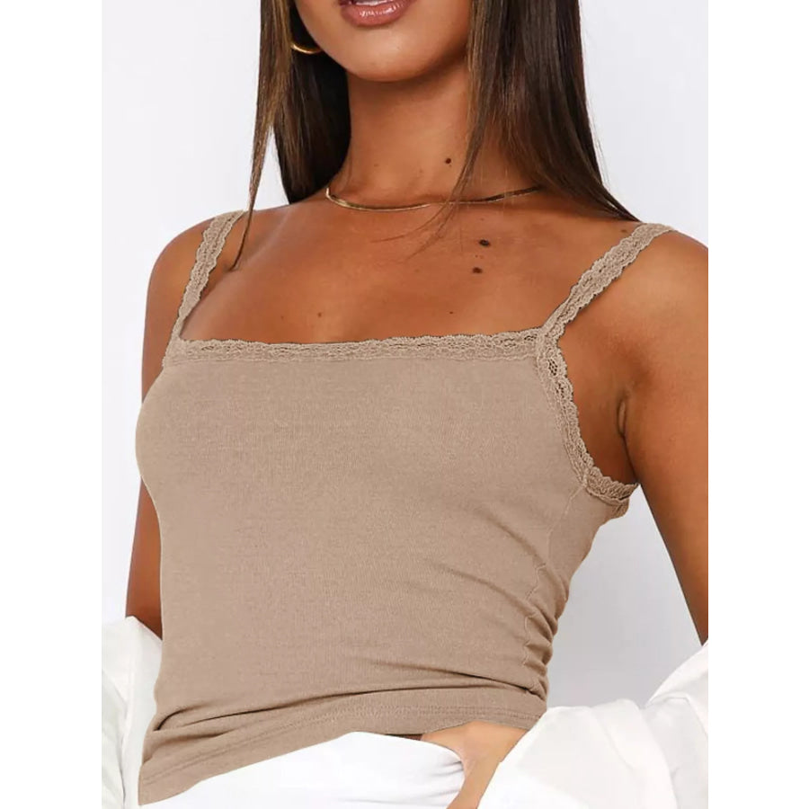 Lace Detail Cami Top Apparel and Accessories