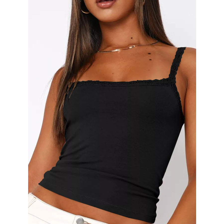 Lace Detail Cami Top Apparel and Accessories