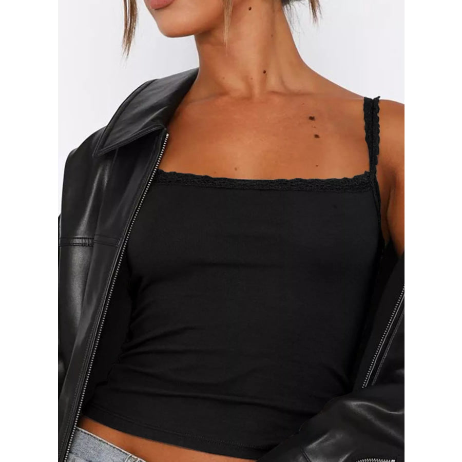 Lace Detail Cami Top Apparel and Accessories
