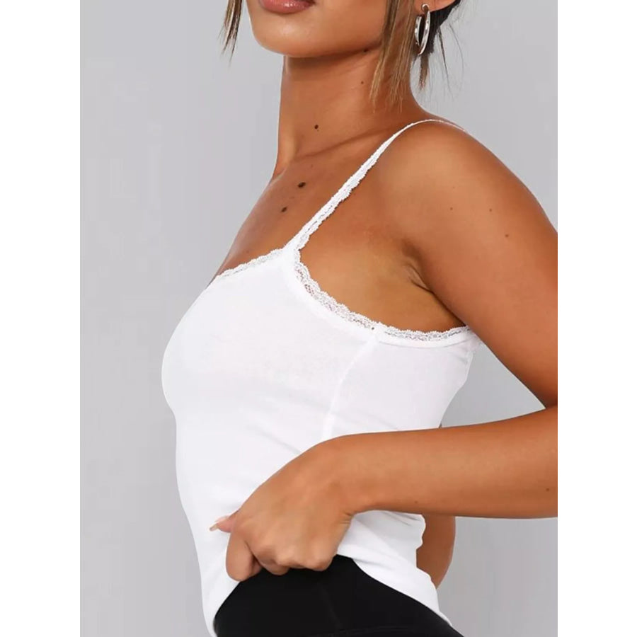 Lace Detail Cami Top Apparel and Accessories