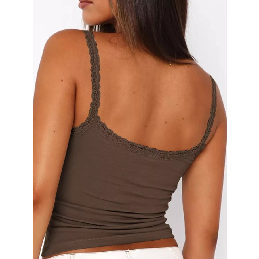 Lace Detail Cami Top Apparel and Accessories