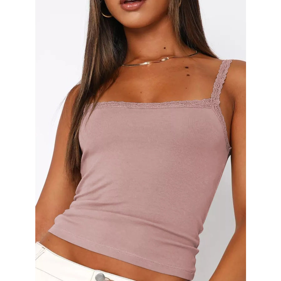 Lace Detail Cami Top Apparel and Accessories