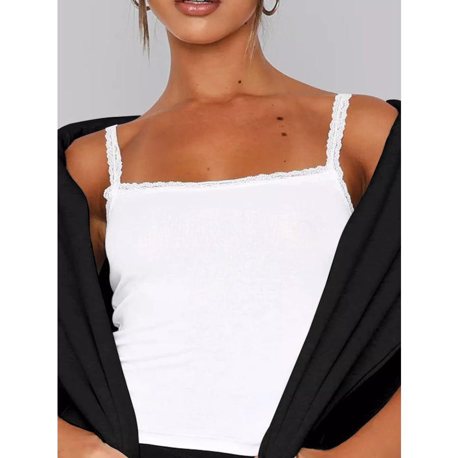 Lace Detail Cami Top Apparel and Accessories