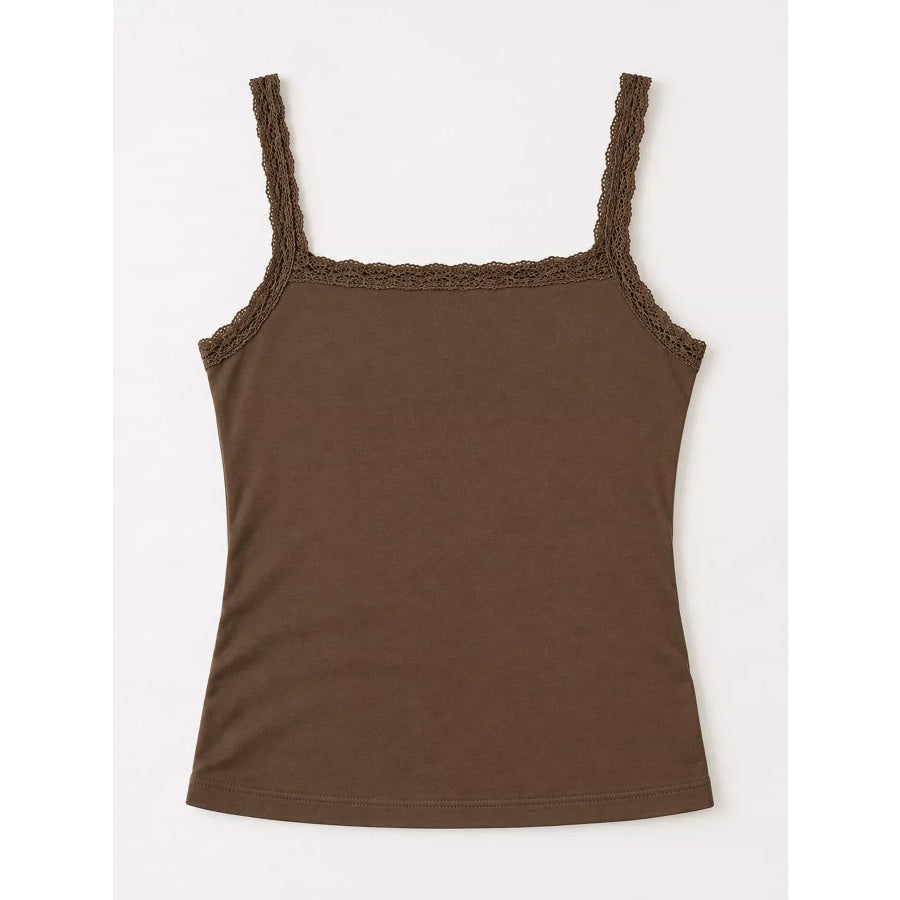 Lace Detail Cami Top Apparel and Accessories