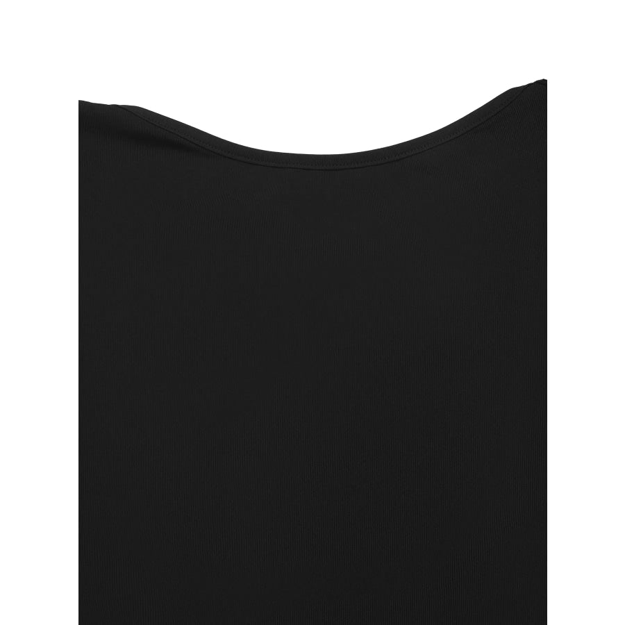 Lace Detail Cap-Sleeve T-Shirt Apparel and Accessories