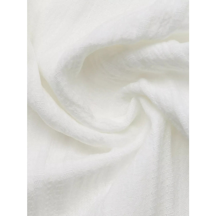 Lace Detail Long Sleeve Shirt Apparel and Accessories