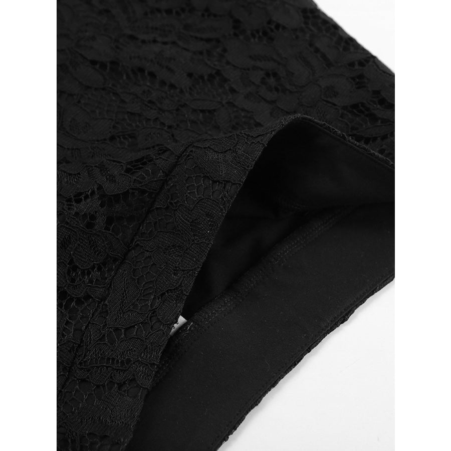 Lace Maxi Skirt Apparel and Accessories