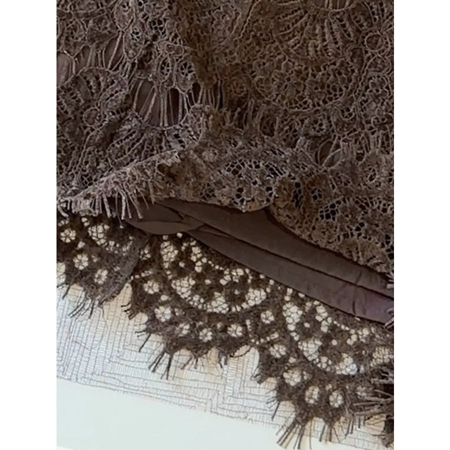 Lace Mini Skirt Apparel and Accessories