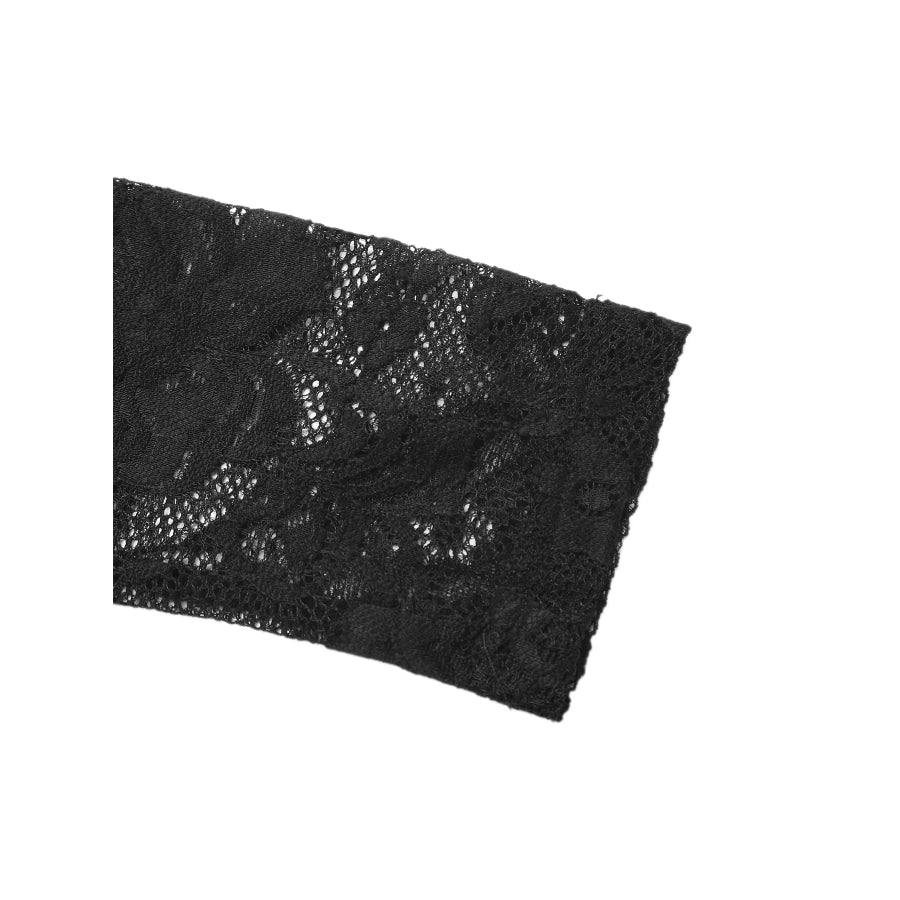 Lace Off Shoulder Mini Dress Apparel and Accessories