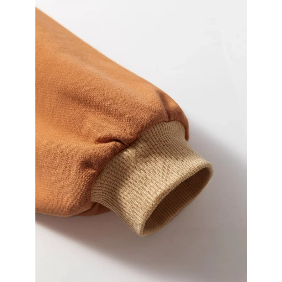 Lace Patchwork Colorblock Drop Shoulder Sweatshirt Apparel and Accessories
