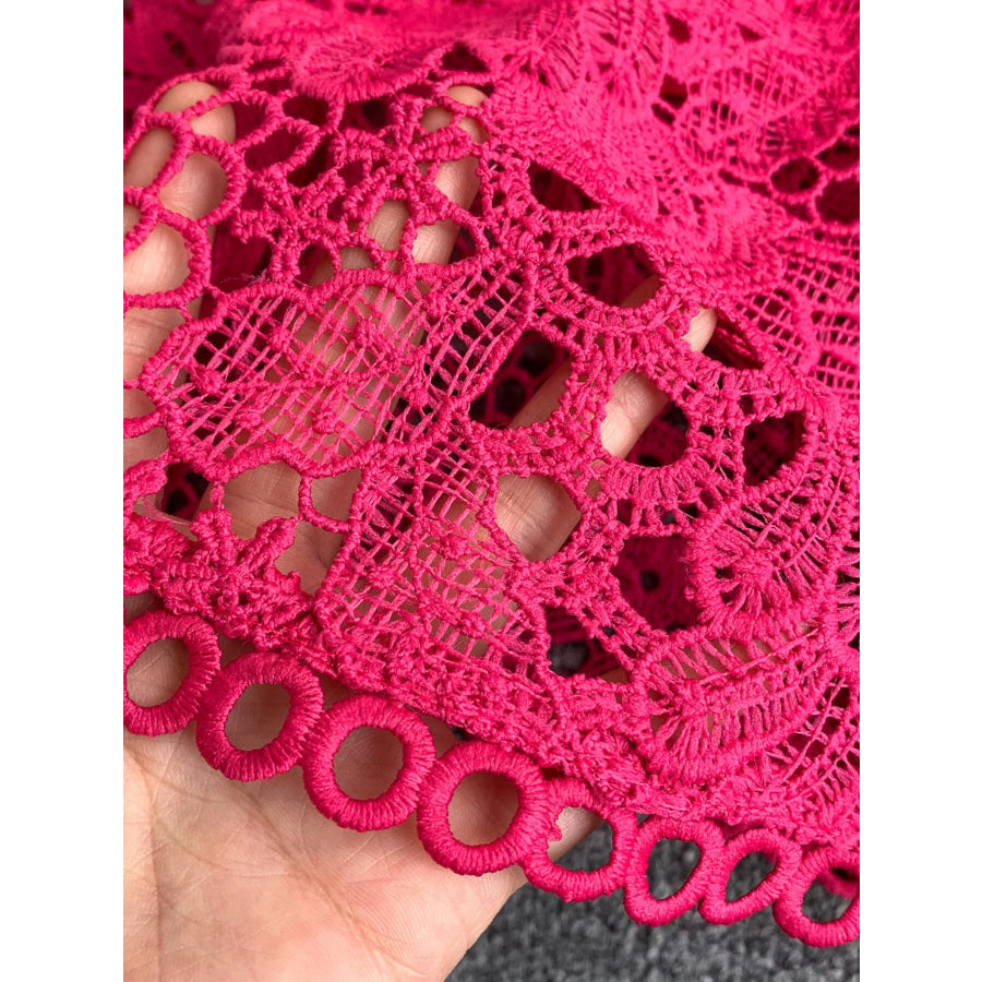 Lace Sleeveless A-Line Dress Apparel and Accessories