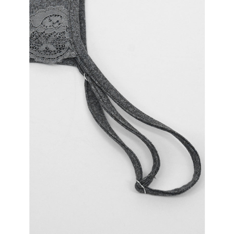 Lace Trim Bodycon Mini Dress Apparel and Accessories