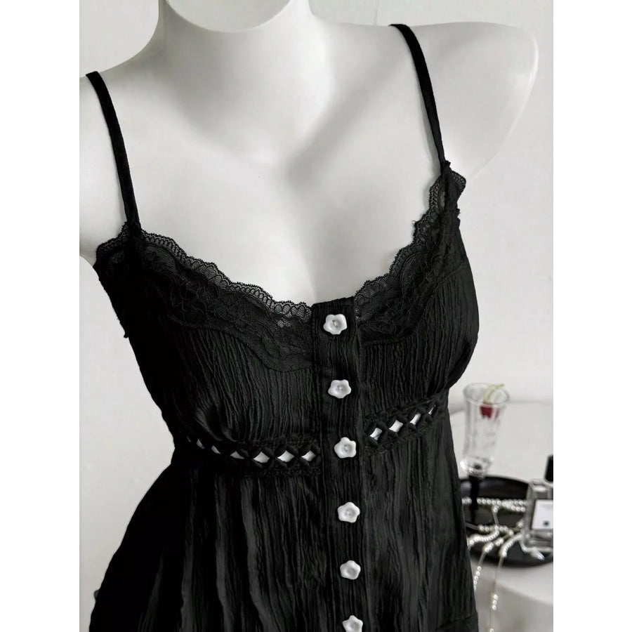 Lace Trim Cami Apparel and Accessories