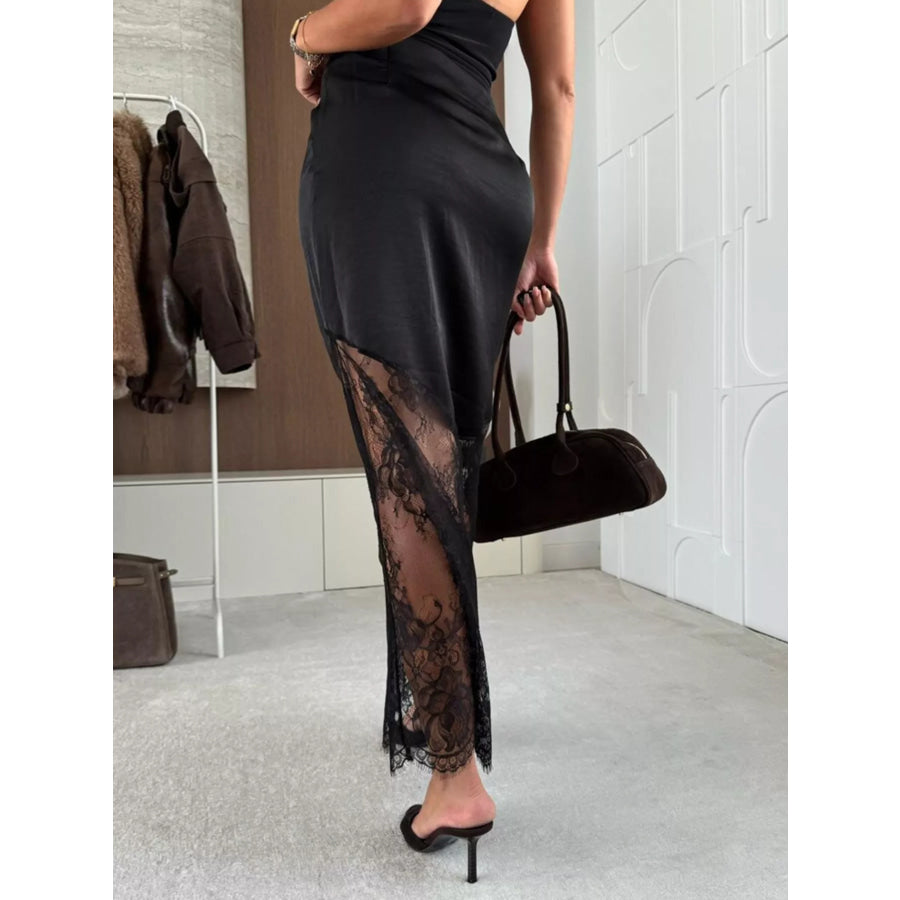 Lace Trim Skirt Apparel and Accessories