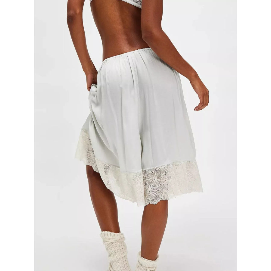 Lace Trimmed Shorts Apparel and Accessories