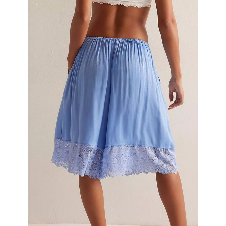 Lace Trimmed Shorts Apparel and Accessories