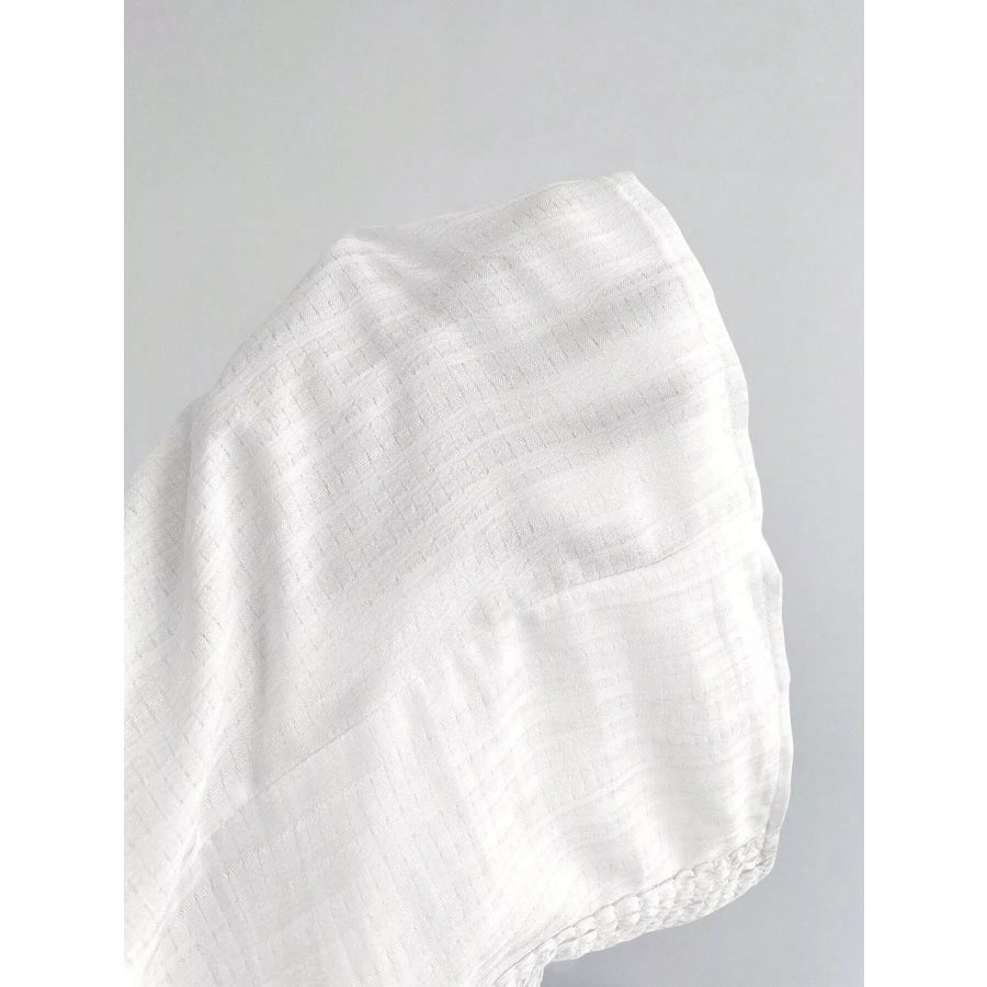 Lace-Trimmed Tie Shoulder Cami Apparel and Accessories
