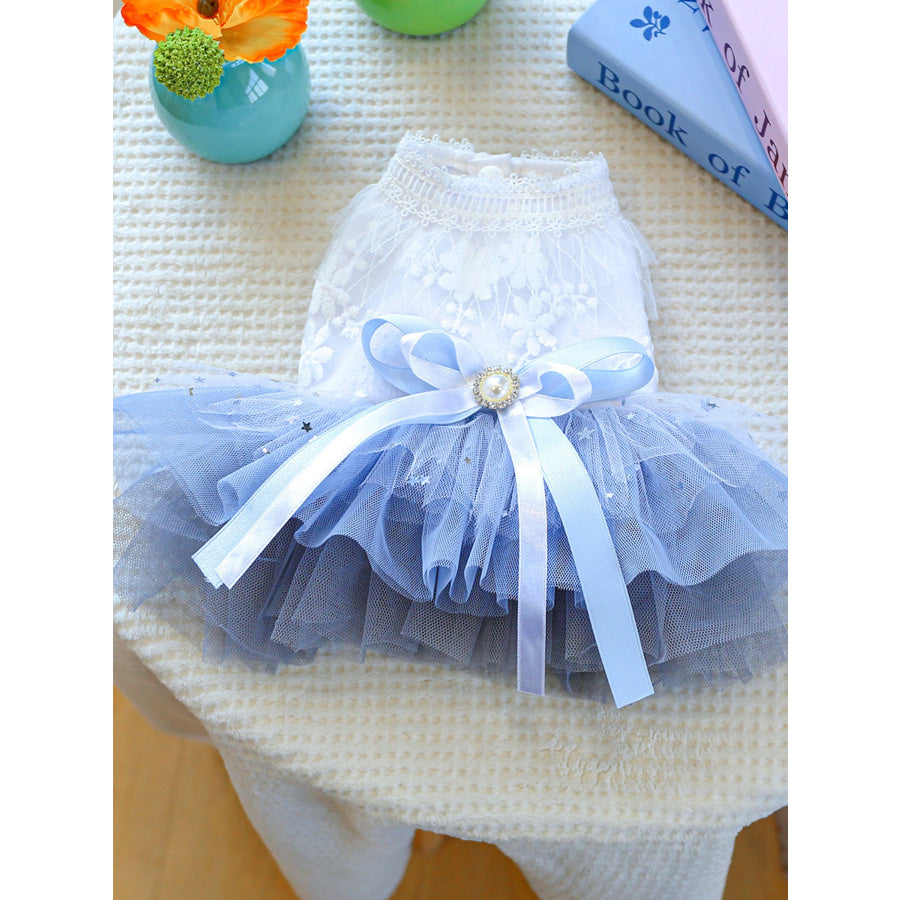 Lace Tutu Pet Dress Apparel and Accessories