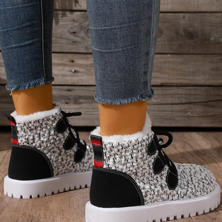 Lace Up Ankle Boots Apparel and Accessories