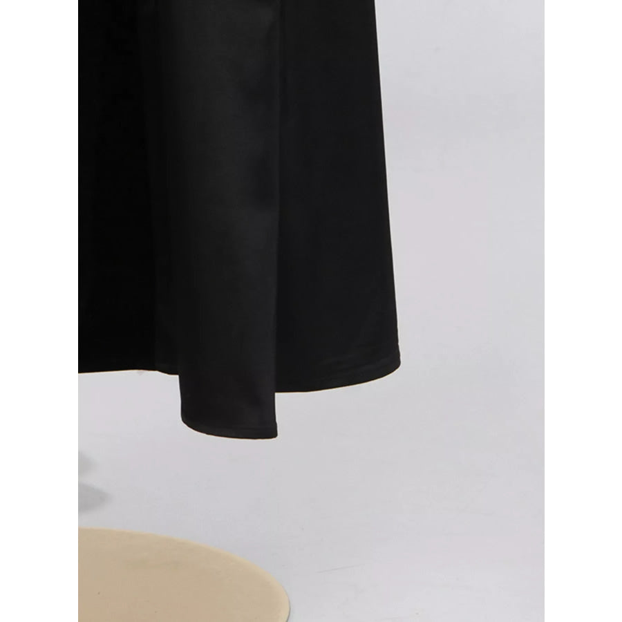 Lace Up Back Tube Maxi Dress Apparel and Accessories