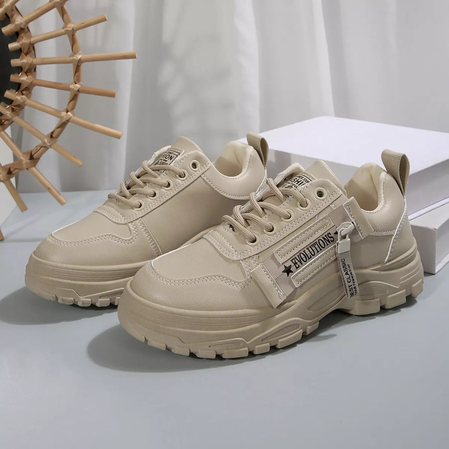 Lace Up Round Toe Athletic Apparel and Accessories