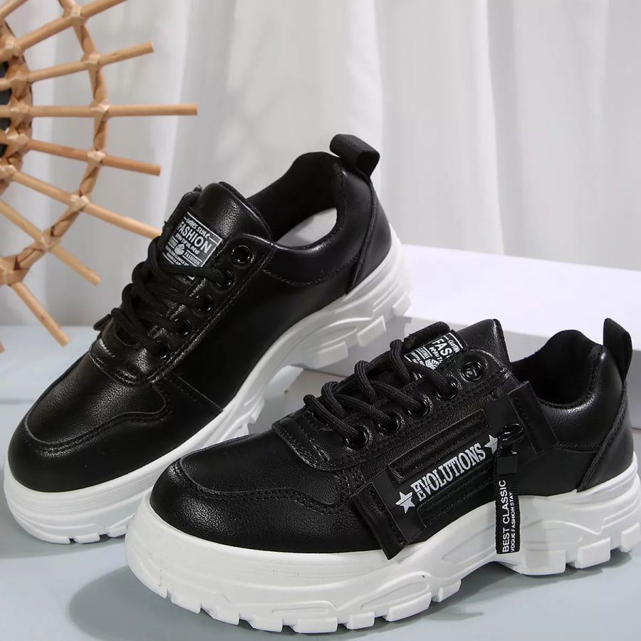 Lace Up Round Toe Athletic Apparel and Accessories