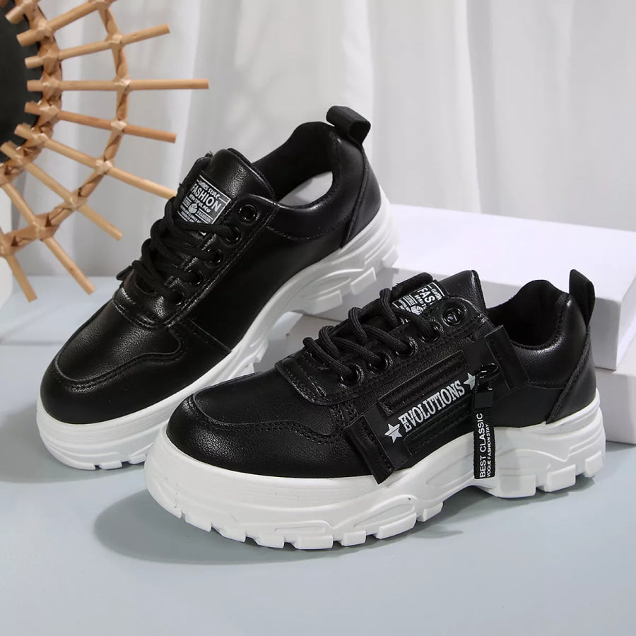 Lace Up Round Toe Athletic Apparel and Accessories