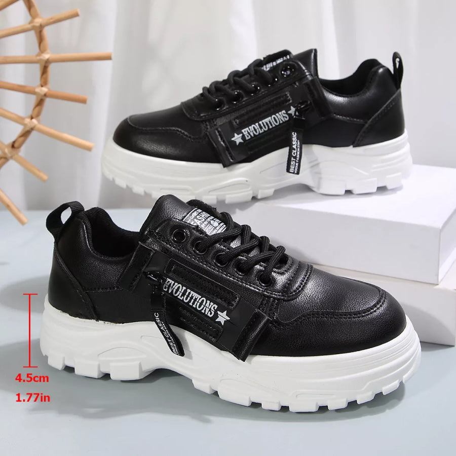Lace Up Round Toe Athletic Apparel and Accessories