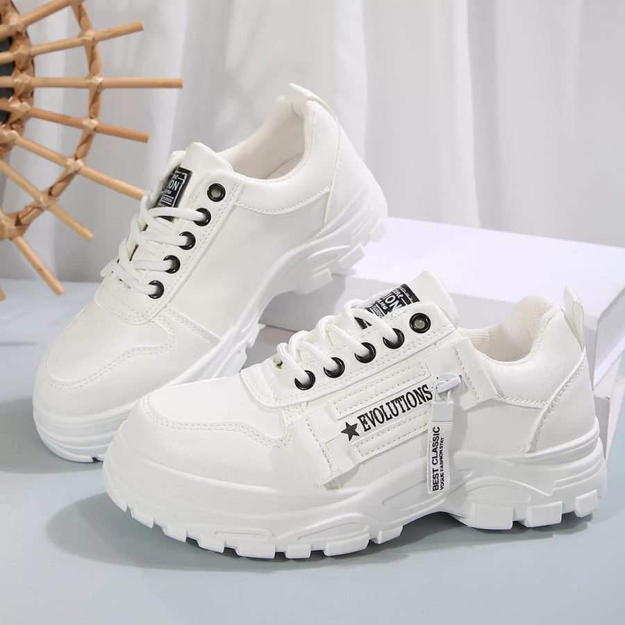 Lace Up Round Toe Athletic Apparel and Accessories
