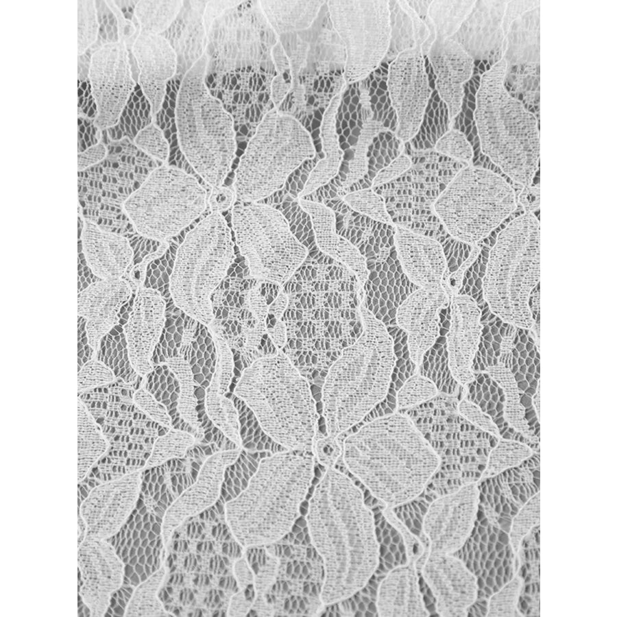 Lace V-Neck Flare Sleeve Blouse Apparel and Accessories