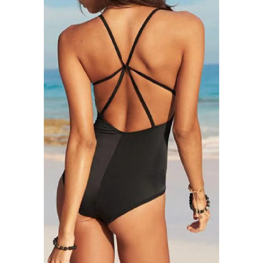 Ladder Cutout Strappy One-Piece Swimsuit
