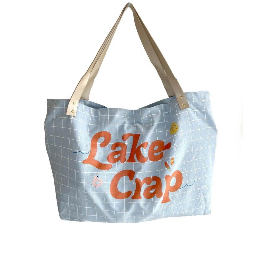 Lake Crap Extra Large Tote Bag Tote Bag