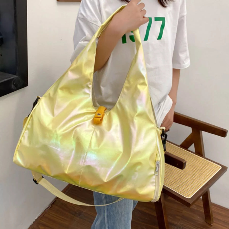 Large Capacity Duffel Bag Pastel Yellow / onesize Apparel and Accessories