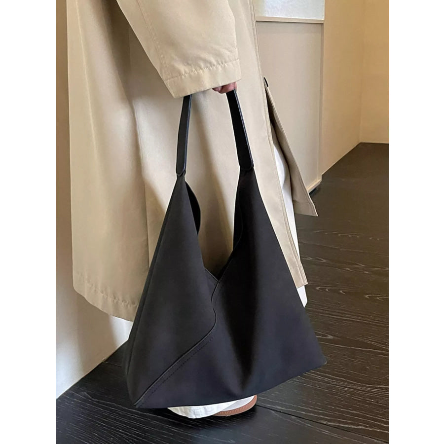 Large Capacity Slouchy Shoulder Bag Black / onesize Apparel and Accessories