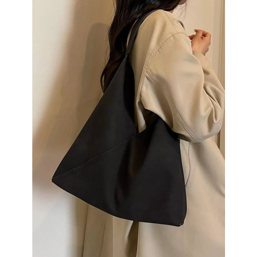 Large Capacity Slouchy Shoulder Bag Black / onesize Apparel and Accessories