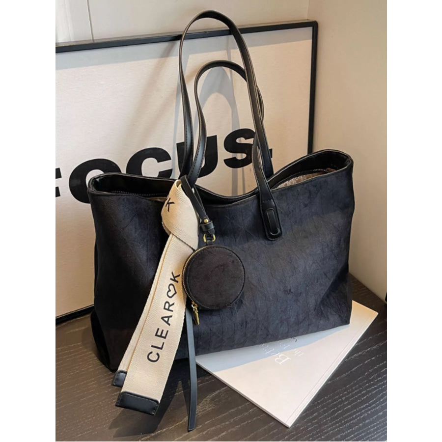 Large Capacity Tote Bag with Coin Purse Apparel and Accessories