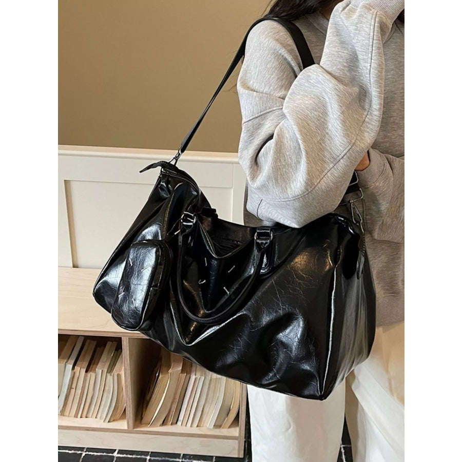 Large Capacity Travel Bag Black / onesize Apparel and Accessories