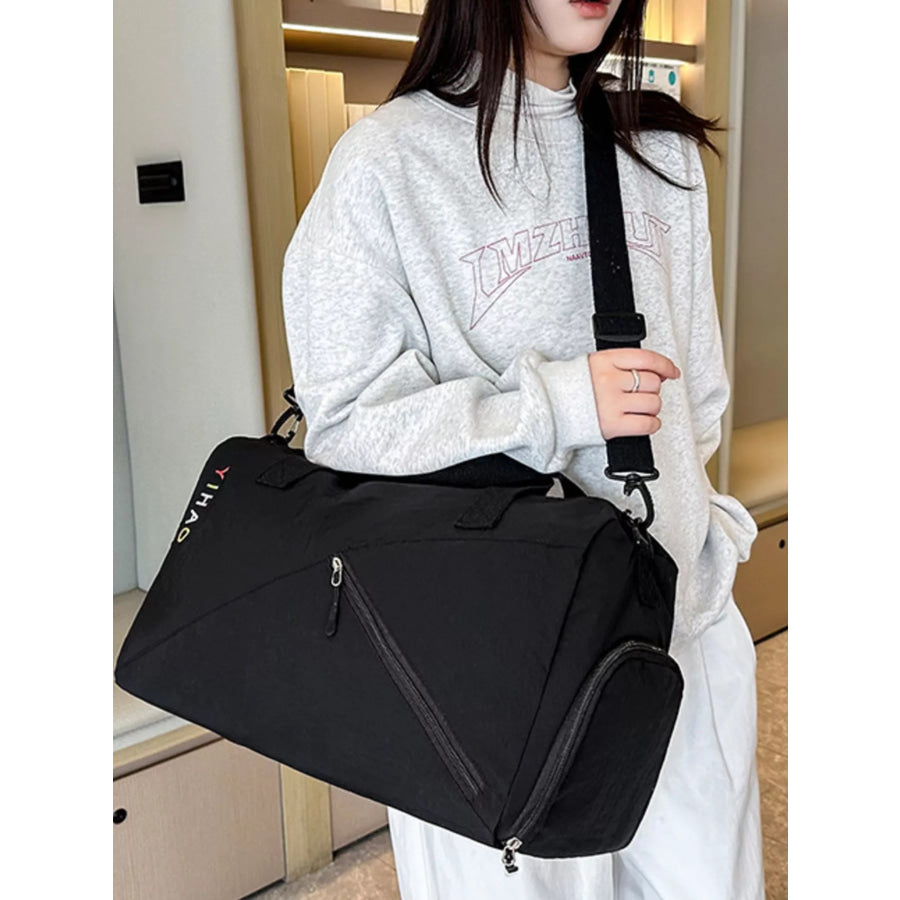 Large Capacity Travel Bag Black / onesize Apparel and Accessories