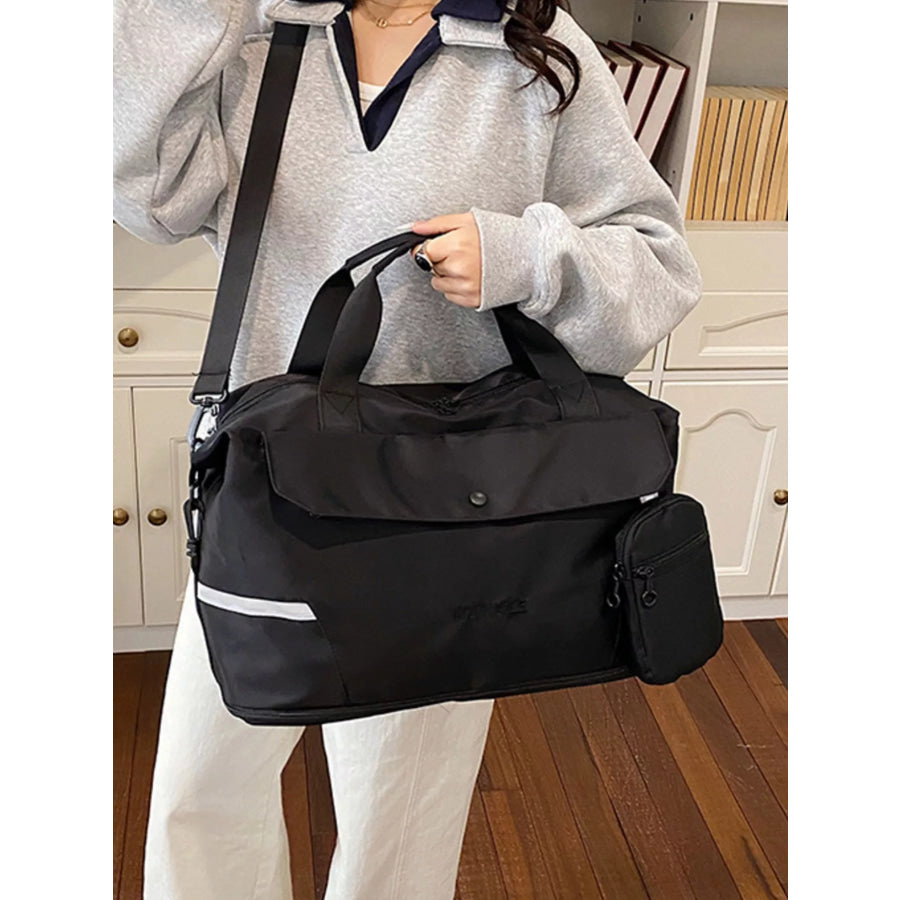 Large Capacity Travel Bag Black / onesize Apparel and Accessories