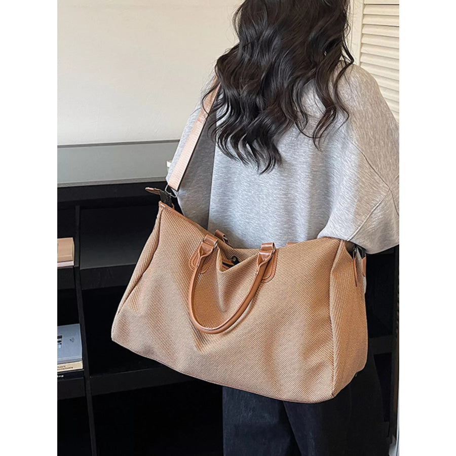 Large Capacity Travel Bag Brown / onesize Apparel and Accessories