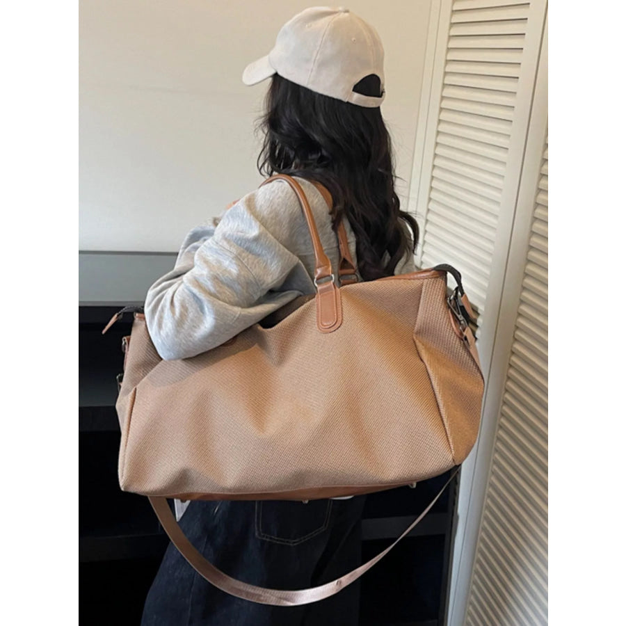 Large Capacity Travel Bag Brown / onesize Apparel and Accessories
