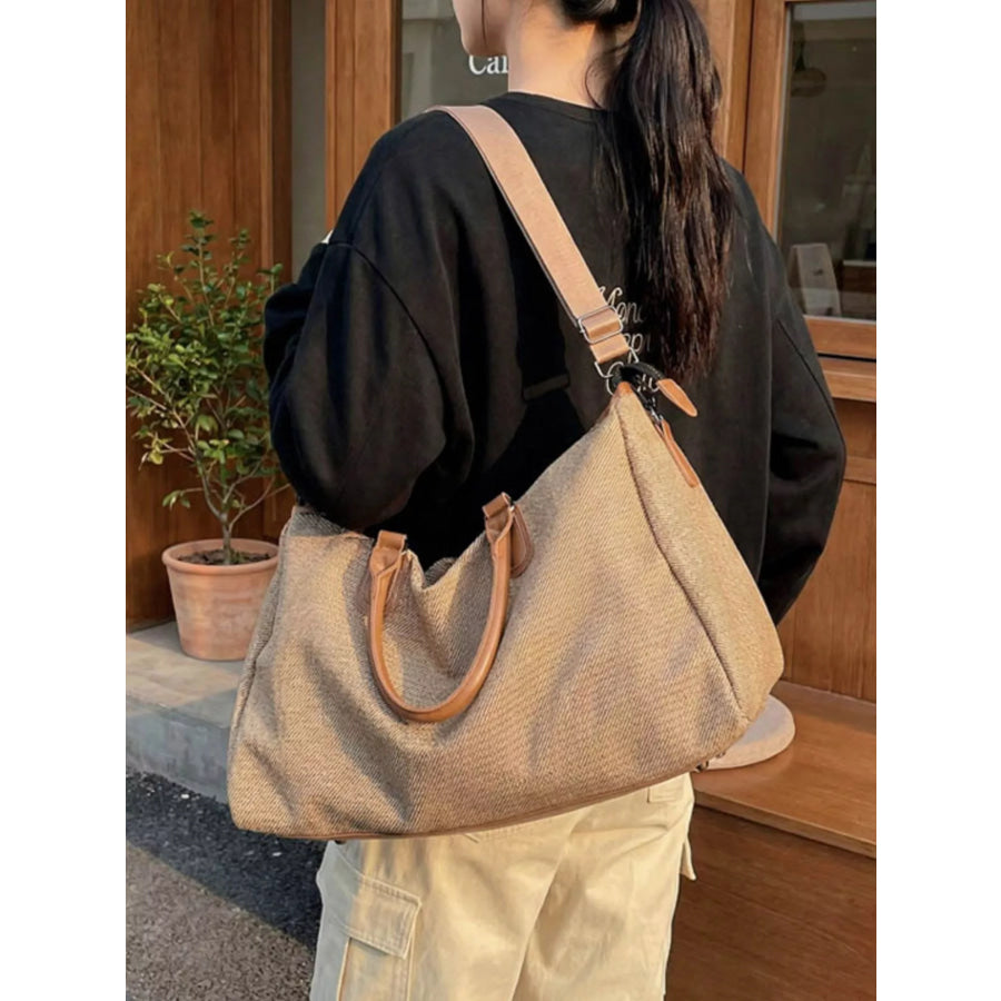 Large Capacity Travel Bag Brown / onesize Apparel and Accessories