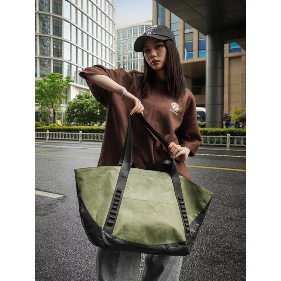 Large Capacity Travel Bag Green / One Size Apparel and Accessories