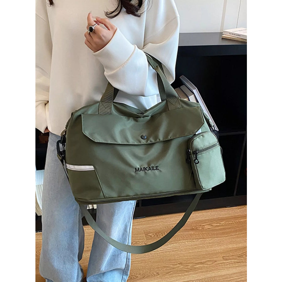 Large Capacity Travel Bag Green / onesize Apparel and Accessories