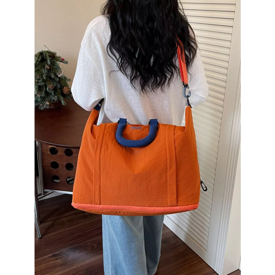 Large Capacity Travel Bag Orange / onesize Apparel and Accessories