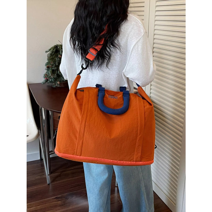 Large Capacity Travel Bag Orange / onesize Apparel and Accessories