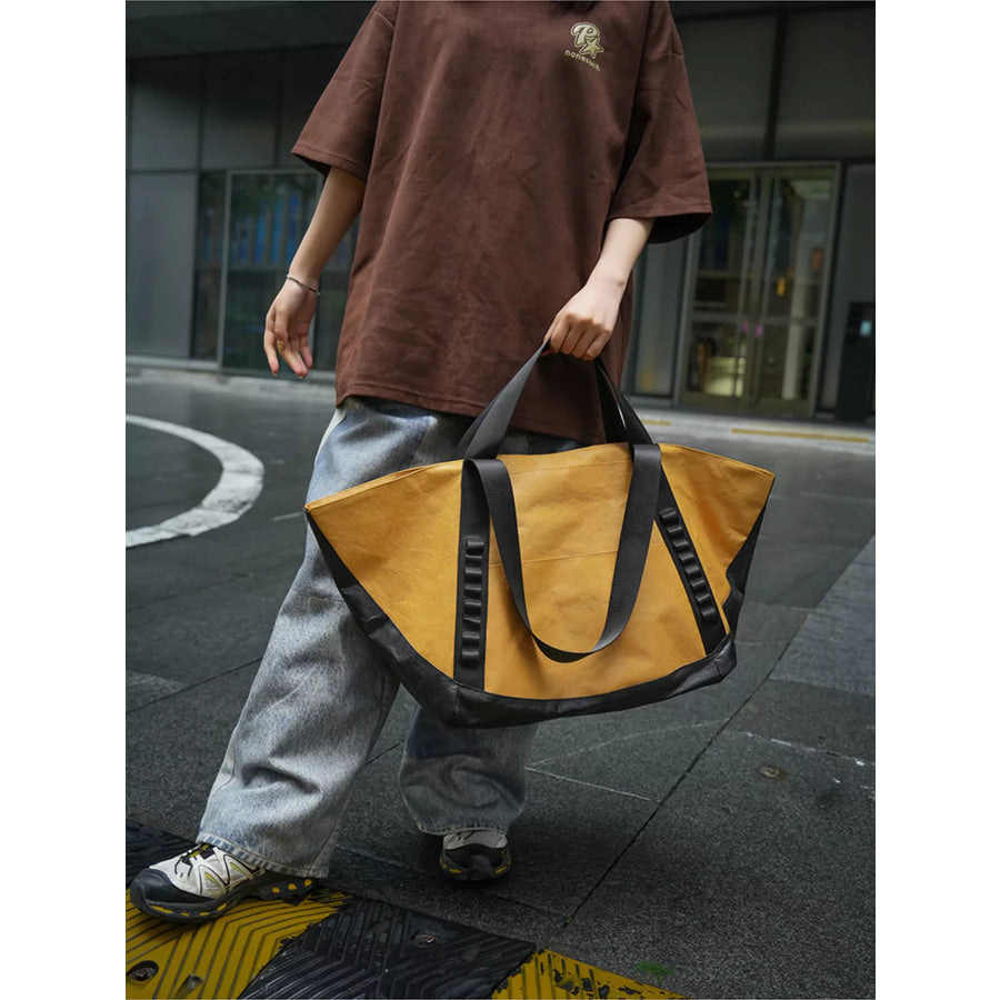 Large Capacity Travel Bag Yellow / One Size Apparel and Accessories