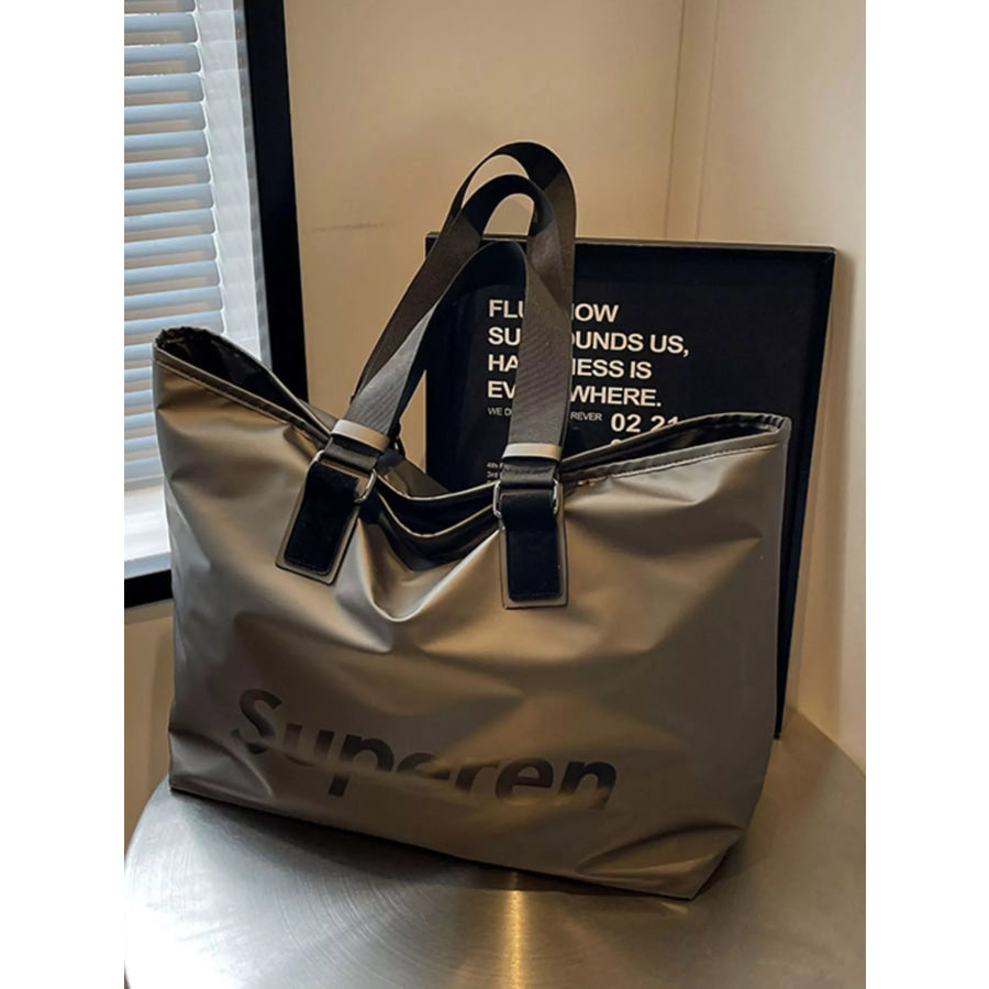 Large Capacity Travel Shoulder Bag Gray / onesize Apparel and Accessories